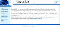 Desktop Screenshot of cuteupload.com